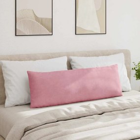 vidaXL Μαξιλάρι Καναπέ 2 τμχ. Βελούδο Ροζ 120 x 40 cm