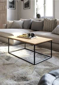 Stewehome Τραπέζι σαλονιού από ατλαντικό πεύκο 90x60x40 cm