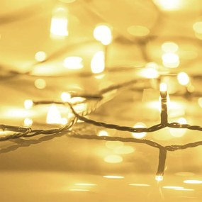 vidaXL Φωτάκια με 300 LED Θερμό Λευκό 30 μ. από PVC