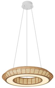 Κρεμαστό Φωτιστικό Οροφής LED 64W Φυσικό 3000Κ-6000Κ Dimmable Zeus-P-Y Sunlight-ZEUS-P-Y-Μπεζ ZEUS-P-Y