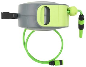 vidaXL Ανέμη Αυτόματη με Λάστιχο Τοίχου 10 + 1 μ.