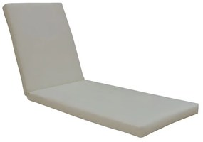 SUNLOUNGER ΜΑΞΙΛΑΡΙ ΞΑΠΛΩΣΤΡΑΣ ΥΦΑΣΜΑ SANDY WATER REPELLENT, FOAM+POLYESTER ΦΕΡΜΟΥΑΡ-VELCRO