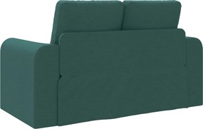 vidaXL Κρεβάτι καναπές 60cm Σκούρο Πράσινο ύφασμα