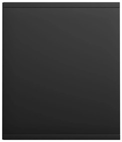 Βιβλιοθήκη/Έπιπλο Τηλεόρασης Μαύρο 36x30x143 εκ. Επεξ. Ξύλο - Μαύρο