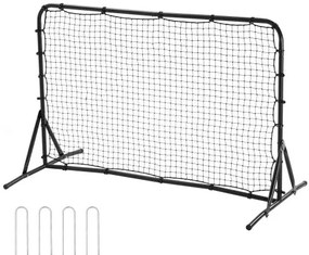 VEVOR 6x4FT Soccer Rebound Trainer Soccer Training Equipment Double-Sided Net