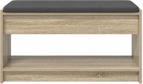 vidaXL Παγκάκι Χαλωρίου Δρύς Sonoma 83 x 38 x 45 εκ