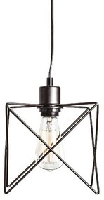 Φωτιστικό Οροφής Μονόφωτο Aca Andy KS1462P1BK Black