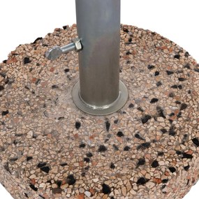 Βάση ομπρέλας Ψηφίδα 15Kg με Σωλήνα Διαμέτρου Φ52 εκ.