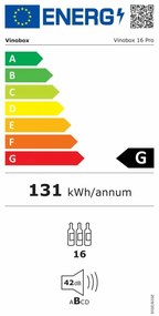Συντηρητές Κρασιών Cavanova V16PRO 43 x 56 x 45 cm Μαύρο 46 L