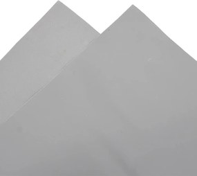 vidaXL Μουσαμάς Γκρι 650 γρ./μ.² 4x5 μ.