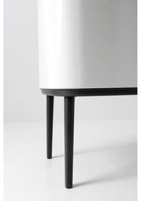 Κάδος Brabantia Bo Touch 651110, 11+23 L, Ομαλό και αθόρυβο άνοιγμα, Μεγάλο άνοιγμα, Λευκό
