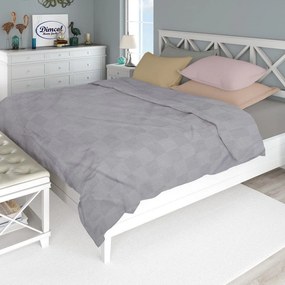 Κουβέρτα Πικέ 33122669001 Grey DimCol Υπέρδιπλo 220x250cm 100% Cotton
