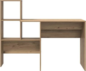 vidaXL Γραφείο Artisan Oak 131,5 x 50 x 106,5 cm Επεξεργασμένο Ξύλο