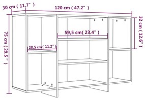 ΜΠΟΥΦΕΣ ΓΚΡΙ ΣΚΥΡΟΔΕΜΑΤΟΣ 120 X 30 X 75 ΕΚ. ΑΠΟ ΜΟΡΙΟΣΑΝΙΔΑ 809624