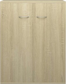 vidaXL Ντουλάπι Sonoma Δρυς 60 x 30 x 75 εκ. από Επεξ. Ξύλο