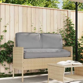 vidaXL Σετ μαξιλαριών Ύφασμα Όξφορντ Γκρι 120 x 50 x 52 εκ.