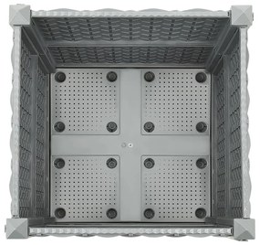 vidaXL Ζαρντινιέρα 40 x 40 x 38 εκ. από Πολυπροπυλένιο