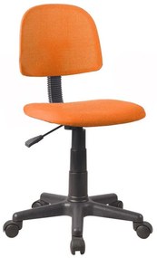 Office Chair 8103 without Arms Fylliana Orange 38*45*77/89 cm