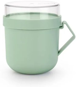 Brabantia 1006294 Κύπελλο με καπάκι Make&amp;Take 600ml, Jade Green