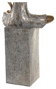 Διακοσμητική Φιγούρα DKD Home Decor 16 x 12 x 37 cm Γυναίκα Κόκκινο Γκρι Μπλε (3 Μονάδες)