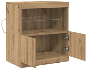 vidaXL Πλαϊνό γραφείο Καφέ 60 x 37 x 67 εκ Επεξεργασμένο ξύλο
