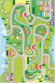 Χαλί Kids-40 Green-Multi Conceptum Hypnose 120X180cm