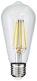 Λαμπτήρας Led Long 99056 Φ6,4x14cm E27 10W 1100lm Dimmable 4000K Clear Globostar 10W