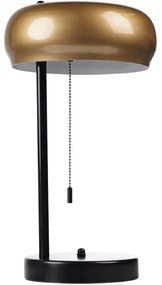 Φωτιστικό Επιτραπέζιο 534LUN5165 Φ25x40cm 1xE27 40W Gold-Black Opviq