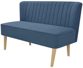 Καναπές Μπλε 117 x 55,5 x 77 εκ. Υφασμάτινος