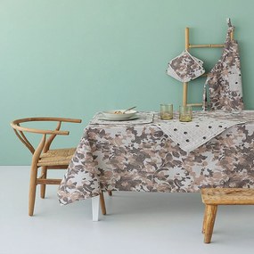 Τραπεζομάντηλο TAT20 Grey-Beige Palamaiki 140X220 Cotton-Polyester