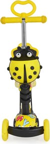 Παιδικό Πατίνι Τρίτροχο (2+ Ετών) Moni Lollipop Yellow