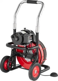 VEVOR Drain Cleaner Machine Electric Drain Auger 100FT x 1/2 In Auto Feed