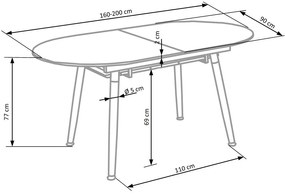 CALIBER extension table DIOMMI V-CH-CALIBER-ST