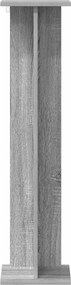 vidaXL Βάση φυτών 2 τεμ. Γκρι Sonoma 25 x 25,5 x 100,5 εκ.