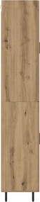 vidaXL Highboard 2 τμχ. Artisan Oak 69,5 x 34 x 180 εκ.