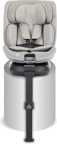 CAR SEAT SOLARIS GREY i-Size ISOFIX 40-150 CM SUPP