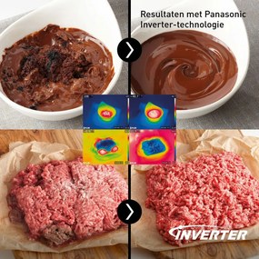 Φούρνος Μικροκυμάτων με Γκριλ Panasonic NNCD88QSEPG 1300 W