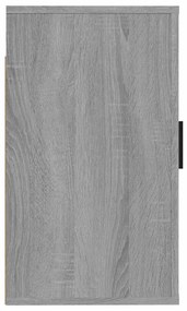 vidaXL Έπιπλα Τηλεόρασης Επιτοίχια 2 τεμ. Γκρι Sonoma 40x34,5x60 εκ.