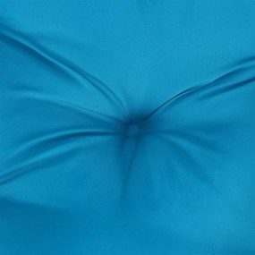 Μαξιλάρι Παλέτας Μπλε 120 x 40 x 12 εκ. Υφασμάτινο - Μπλε