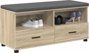 vidaXL Παγκάκι Χαλωρίου Δρύς Sonoma 100 x 38 x 46 εκ