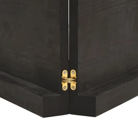 vidaXL Ράφι Τοίχου Σκούρο Καφέ 180x40x(2-6) εκ. Επεξ. Μασίφ Ξύλο Δρυός