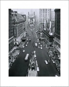 Εκτύπωση τέχνης New York - Times Square, Alfred Gescheidt