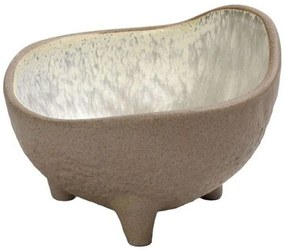 Μπωλ Σερβιρίσματος Spirit NIC710K1 13,5x13x8,8cm Beige Espiel Clay