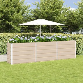 vidaXL Γλάστρα Ελεφαντόδοντο 290 x 90 x 75 εκ Επικαλυμμένος Χάλυβας