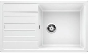 Blanco Legra XL 6 S White SILGRANIT® PuraDur® Γρανιτένιος Ένθετος Νεροχύτης 86x50cm