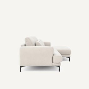 Γωνιακός καναπές XL δεξιός, από βελούδινο chenille, MARSILE