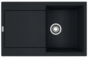 Franke Γρανιτένιος Νεροχύτης MARIS MAG 611 Matte Black 45 cm