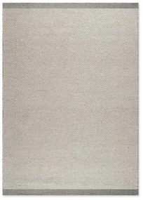 Χειμερινό χαλί Tapicap Herringbone Square Grey White 160 x 230