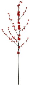 Τεχνητό Λουλούδι Holly Berries Fruit 21429 108cm Red-Brown GloboStar Πολυαιθυλένιο