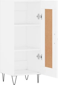 vidaXL Ντουλάπι Λευκό 34,5 x 34 x 90 εκ. από Επεξεργασμένο Ξύλο